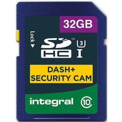 Карты памяти Integral Dash Cam and Security Camera SD UHS-I U3 32&nbsp;ГБ