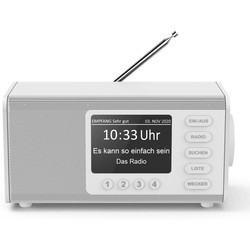 Радиоприемники и настольные часы Hama DR1000DE