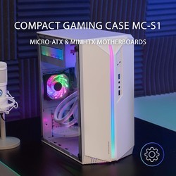 Корпуса Mars Gaming MC-S1 белый