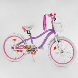Детские велосипеды Corso Sweety 20 (фиолетовый)