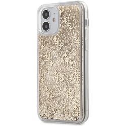 Чехлы для мобильных телефонов GUESS Liquid Glitter for iPhone 12 mini