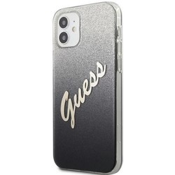 Чехлы для мобильных телефонов GUESS Glitter Gradient Script for iPhone 12 mini
