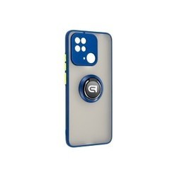 Чехлы для мобильных телефонов ArmorStandart Frosted Matte Ring for Redmi 10C (синий)