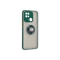 Чехлы для мобильных телефонов ArmorStandart Frosted Matte Ring for Redmi 10C (зеленый)