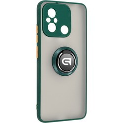 Чехлы для мобильных телефонов ArmorStandart Frosted Matte Ring for Redmi 12C (зеленый)