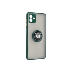 Чехлы для мобильных телефонов ArmorStandart Frosted Matte Ring for Galaxy A04 (зеленый)