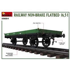 Сборные модели (моделирование) MiniArt Railway Non-Brake Flatbed 16.5 T (1:35)
