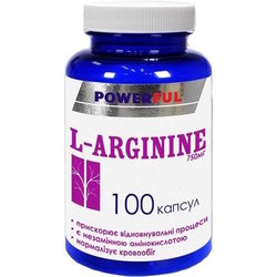 Аминокислоты Powerful L-Arginine 750 mg 100 cap
