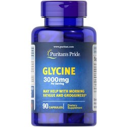 Аминокислоты Puritans Pride Glycine 3000 mg 90 cap