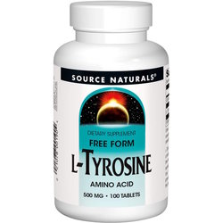 Аминокислоты Source Naturals L-Tyrosine 500 mg 100 tab