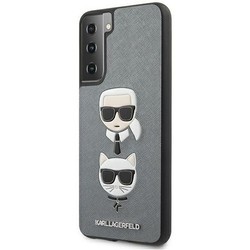 Чехлы для мобильных телефонов Karl Lagerfeld Saffiano Karl & Choupette for Galaxy S21+