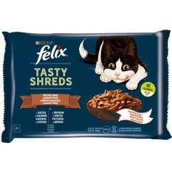 Корм для кошек Felix Tasty Shreds Farm Selection Duck/Turkey in Gravy 4 pcs