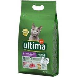 Корм для кошек Ultima Adult Sterilised Beef 3 kg