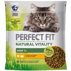 Корм для кошек Perfect Fit Adult Natural Vitality with  Chicken/Turkey 650 g