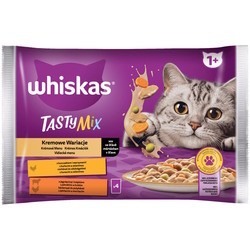 Корм для кошек Whiskas Tasty Mix Creamy Sauce  4 pcs