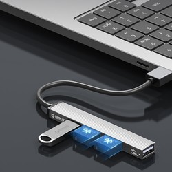Картридеры и USB-хабы Orico AH-A13-GY-BP