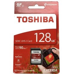Карты памяти Toshiba Exceria N302 128&nbsp;ГБ