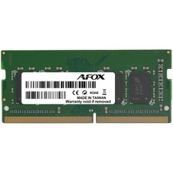 Оперативная память AFOX DDR3 SO-DIMM 1x4Gb AFSD34AN1P