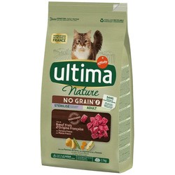 Корм для кошек Ultima Adult Nature No Grain Sterilised Beef 1.1 kg