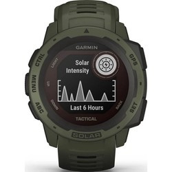 Смарт часы и фитнес браслеты Garmin Instinct  Solar Tactical (оливковый)