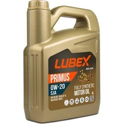 Моторные масла Lubex Primus SJA 0W-20 4L 4&nbsp;л