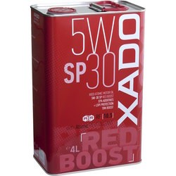 Моторные масла XADO Atomic Oil 5W-30 SP Red Boost 4&nbsp;л