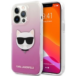 Чехлы для мобильных телефонов Karl Lagerfeld Saffiano Choupette Head for iPhone 13/13 Pro