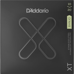 Струны DAddario XT Nickel Plated Steel Banjo Strings Custom Light 10-20