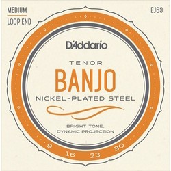 Струны DAddario Nickel Tenor Banjo 9-30