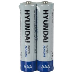 Аккумуляторы и батарейки Hyundai Super Alkaline  2xAAA