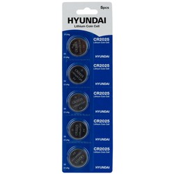 Аккумуляторы и батарейки Hyundai 5xCR2025