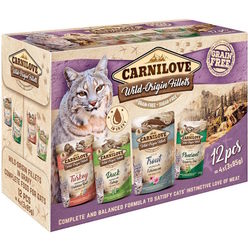 Корм для кошек Carnilove Wild Origin Fillets 12 pcs