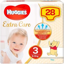 Подгузники (памперсы) Huggies Extra Care 3 / 28 pcs