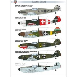 Сборные модели (моделирование) Modelsvit Messerschmitt Bf.109 D-1 (1:48)