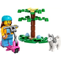 Конструкторы Lego Dog Park and Scooter 30639