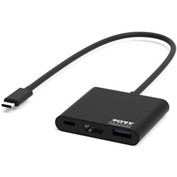 Картридеры и USB-хабы Port Designs Usb-C Mini Docking Station With HDMI