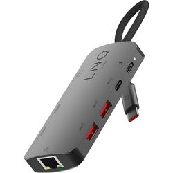 Картридеры и USB-хабы LINQ 8in1 Pro Studio USB-C 10Gbps Multiport Hub with PD