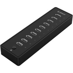 Картридеры и USB-хабы Orico P10-U2-V1-EU-BK-BP