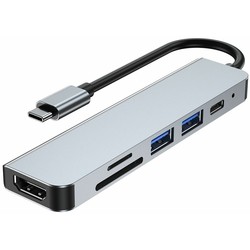 Картридеры и USB-хабы Tech-Protect V4 6-in-1