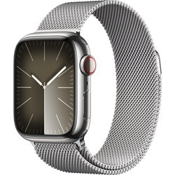 Смарт часы и фитнес браслеты Apple Watch 9 Steel  41 mm