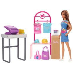 Куклы Barbie Make & Sell Boutique Playset HKT78