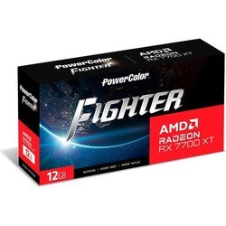 Видеокарты PowerColor Radeon RX 7700 XT Fighter