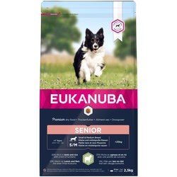 Корм для собак Eukanuba Senior S/M Breed Lamb 2.5 kg
