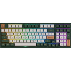 Клавиатуры Akko World Tour London 3098S  CS Jelly Purple Switch (оливковый)