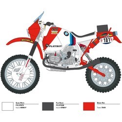 Сборные модели (моделирование) ITALERI B.M.W. R80 G/S 1000 Paris Dakar 1985 (1:9)