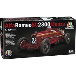 Сборные модели (моделирование) ITALERI Alfa Romeo 8C 2300 Monza (1:12)