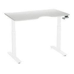 Офисные столы AOKE Manual ErgoLife 138x80 (белый)
