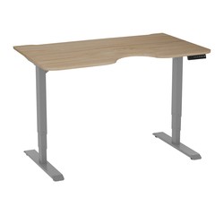 Офисные столы AOKE Motion ErgoLife 138x80 (серый)
