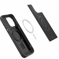 Чехлы для мобильных телефонов Spigen Mag Armor (MagFit) for iPhone 15 Pro (черный)
