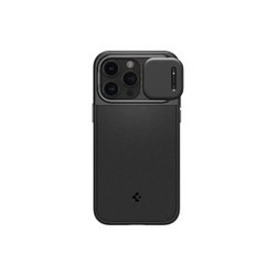 Чехлы для мобильных телефонов Spigen Optik Armor (MagFit) for iPhone 15 Pro Max (черный)